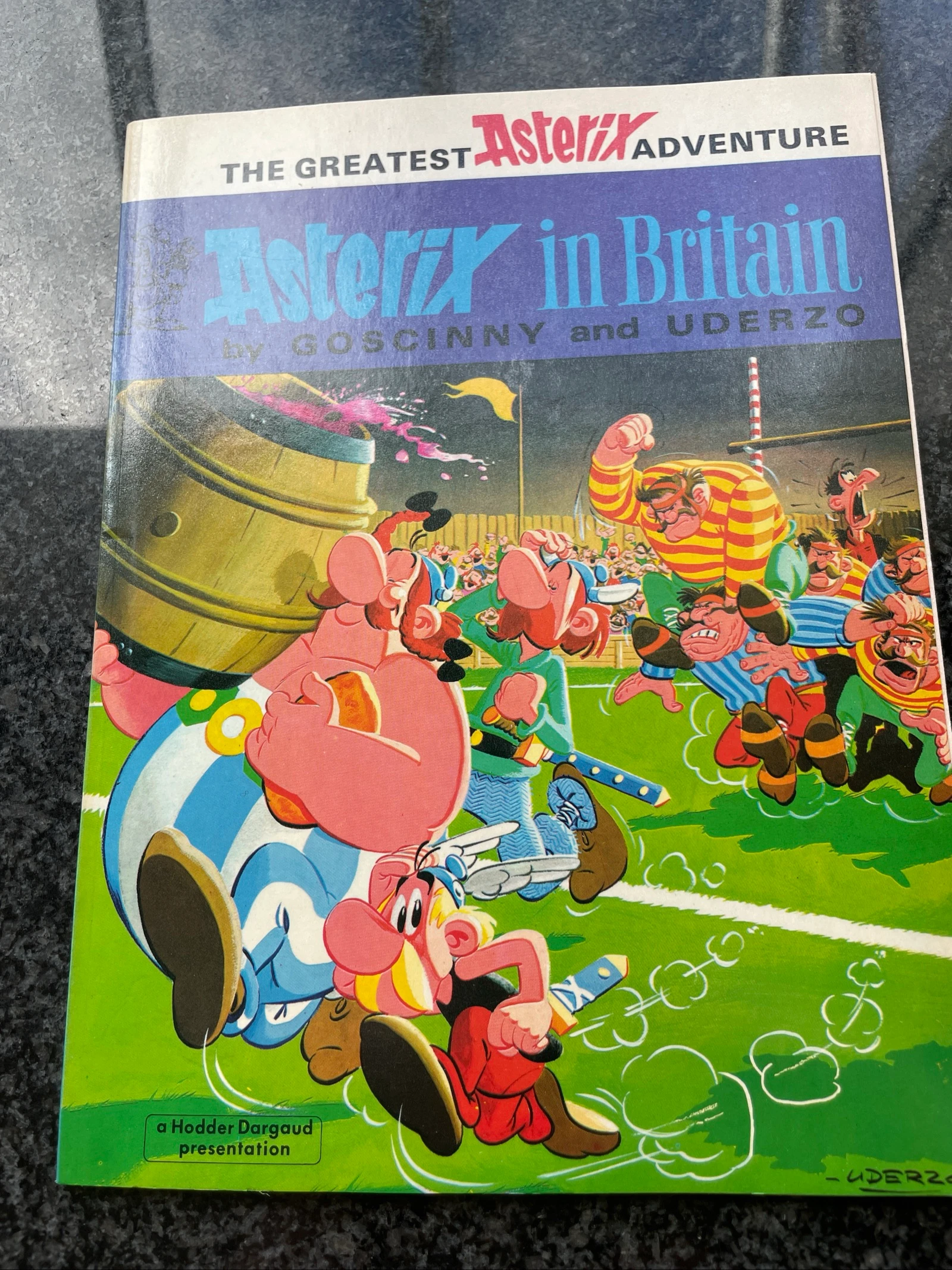 Astérix in Britain / the greatest Asterix adventure / couverture souple